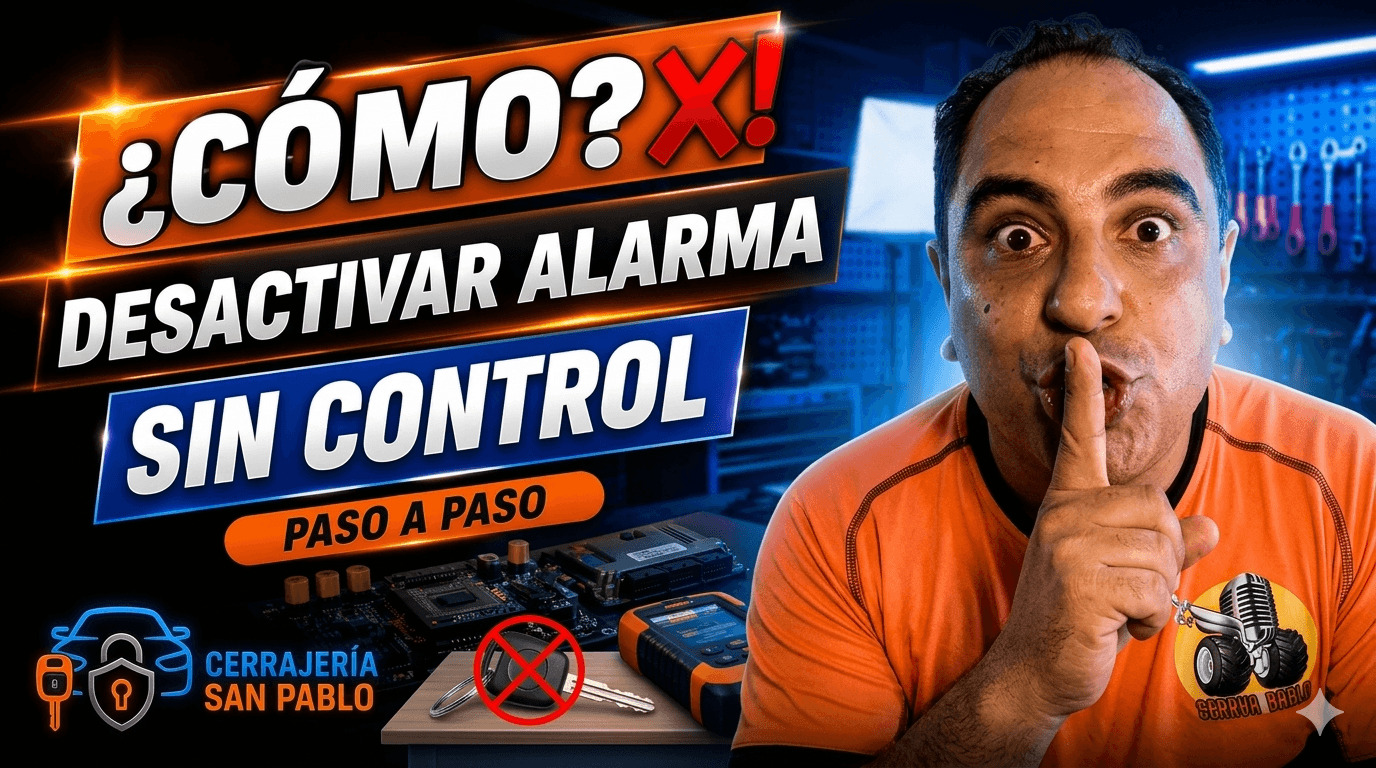 Cómo desactivar la alarma Chevrolet sin control